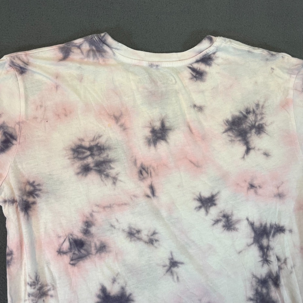 Coca Cola Shirt Womens Large Tie Dye Tee Cotton Long Sleeve Coke Logo Xmas - Picture 9 of 10